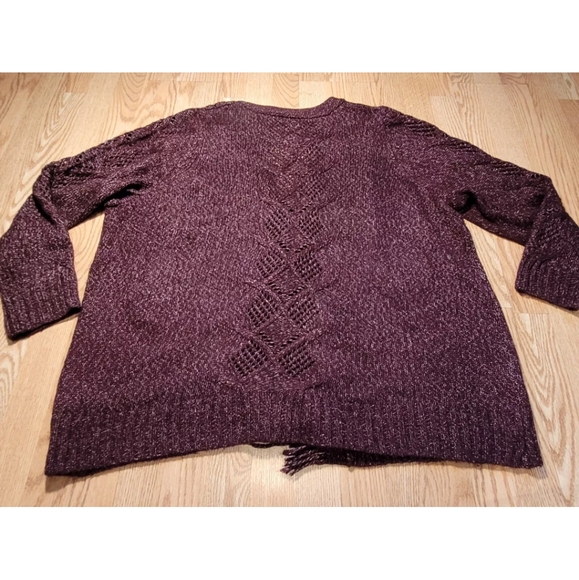 Lane Bryant Women's Open Front Cardigan - Picture 10 of 12